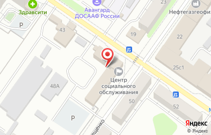 Автосервис Гарант+ в Твери на карте