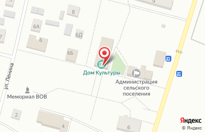 Омский сельский дом культуры на карте