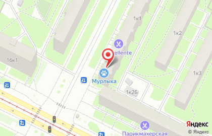 Продуктовый магазин Альянс на улице Софьи Ковалевской на карте