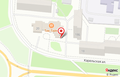 Магазин разливного пива Солодовъ на Карельском проспекте на карте