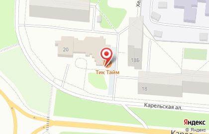 Магазин разливного пива Солодовъ на Карельском проспекте на карте