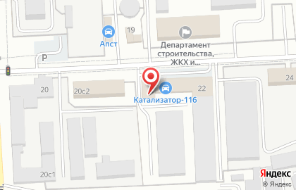 Катализатор-116 на карте