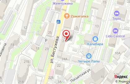 Транспортно-экспедиторская компания Гранд-Сервис в Фрунзенском районе на карте