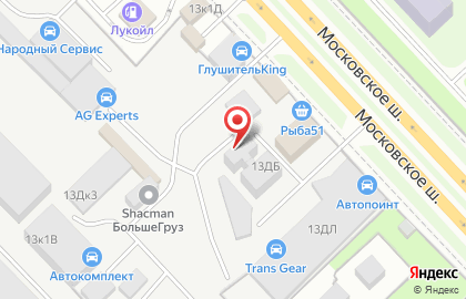 Автосервис Автостолица на Московском шоссе на карте