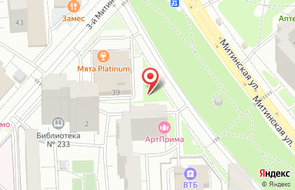 Семья в Митино на карте