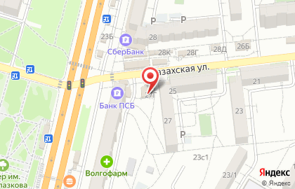 Царь-продукт на Казахской улице на карте