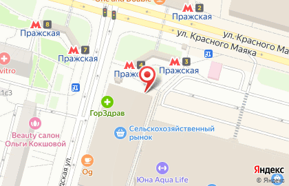Магазин морепродуктов Экоморье на Кировоградской улице на карте