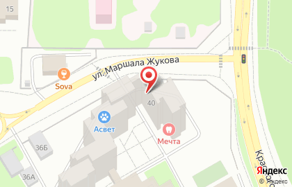 Похоронное бюро Ритуал проект на карте