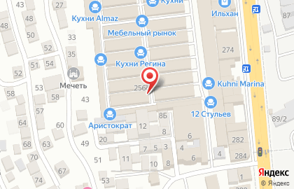 Салон по продаже столов и стульев Грант на карте
