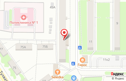 Общежитие, ОАО УМПО на карте