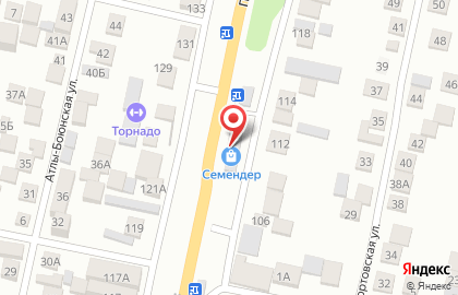 Супермаркет МИР в Кировском районе на карте