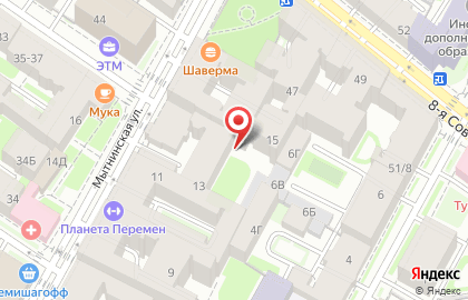 Компания по ремонту и отделке помещений в Санкт-Петербурге на карте