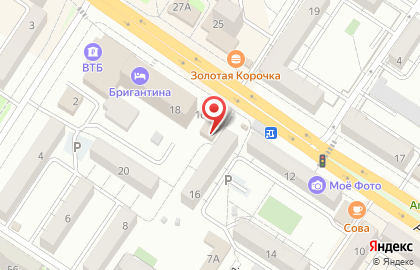 Пивсеть на карте