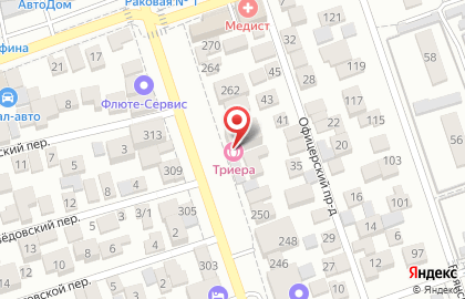 Институт прикладной эстетики Лаки Хаус на Рашпилевской улице на карте