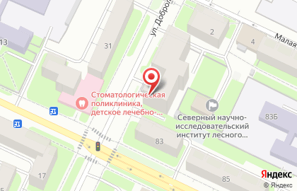 Торговый центр Манчестер на улице Добролюбова на карте