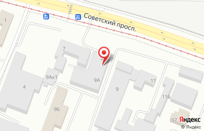Торгово-сервисная компания Кемеровоавтодор на карте
