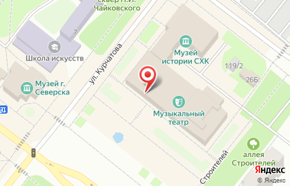 Газета Новое время на карте