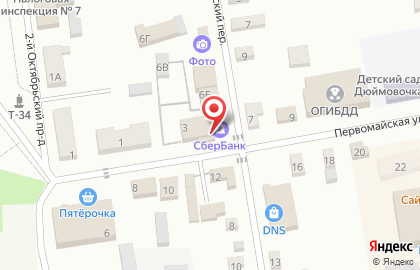 СберБанк в Брянске на карте
