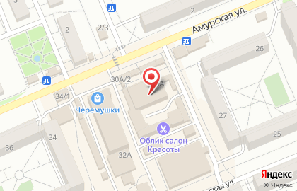 Автошкола Светофор на Амурской улице на карте