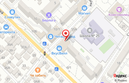 Банкомат АКБ Союз на улице Ленина, 6а на карте