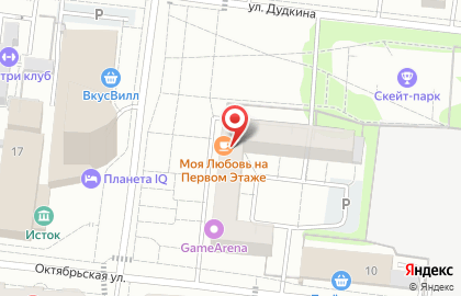 Мебельный магазин Anderssen на Комсомольской улице, 18 во Фрязино на карте