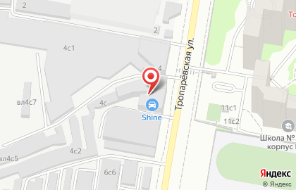 Сервисный центр Daewoo Electronics на Тропаревской улице на карте