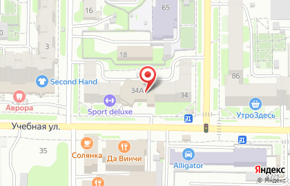 Диагностический центр Гранд Сервис на Учебной улице на карте