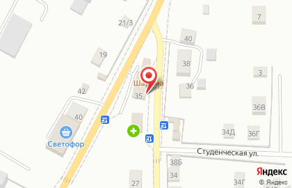 Магазин Пивная лавка на Заречной улице на карте