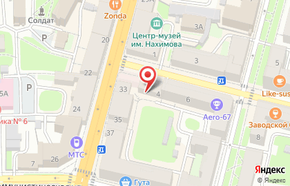 Строительная компания Форест на улице Тухачевского на карте