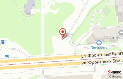 Шиномонтажная мастерская в Орджоникидзевском районе на карте