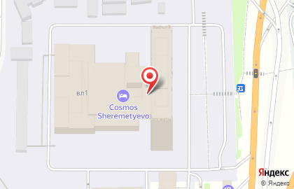 Park Inn Sheremetyevo Airport Moscow на карте