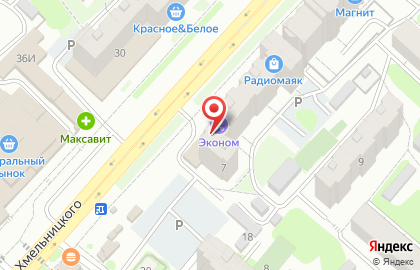 Парикмахерская Эконом в Иваново на карте