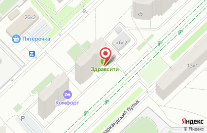 Магазин хозяйственных товаров в Москве на карте