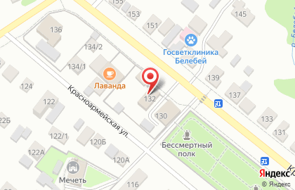 Магазин разливного пива на Красноармейской улице на карте