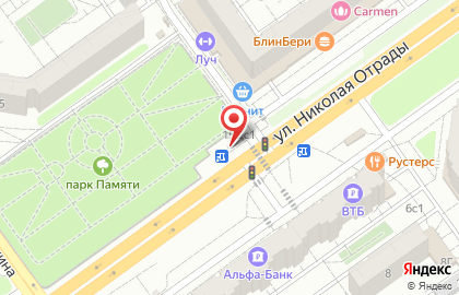 Билборды (6х3 м) от РА Экспресс-Сити в Тракторозаводском районе на карте