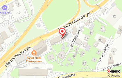 Единая служба заказа легкового транспорта на Некрасовской улице на карте
