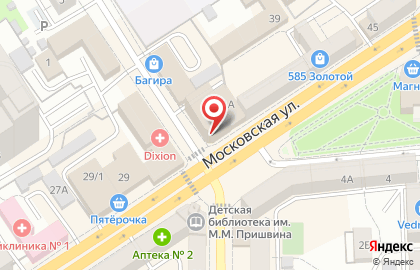 Россельхозбанк в Орле на карте