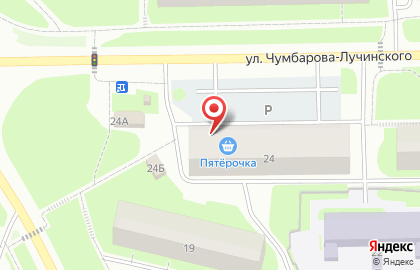 Цветочный салон Дикая Орхидея на улице Чумбарова-Лучинского на карте