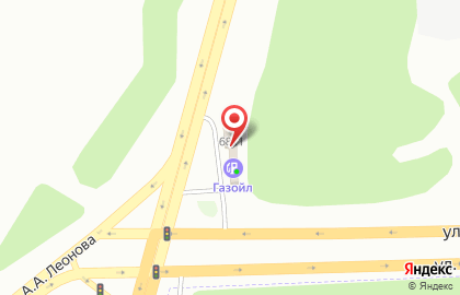 GasPro на улице Тухачевского на карте