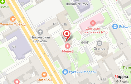 СМУ №13 Метрострой в Василеостровском районе на карте