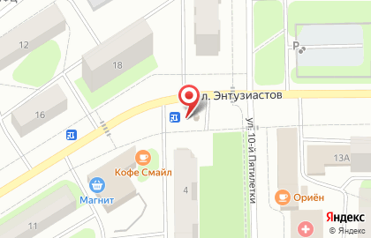 Салон цветов Вернисаж в Краснокамске на карте