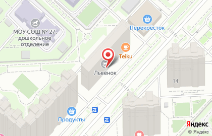 Школа иностранных языков Let`s study на проспекте Гагарина на карте