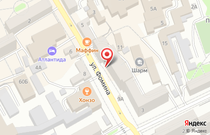 Зоомагазин Фон Барон в Железнодорожном районе на карте