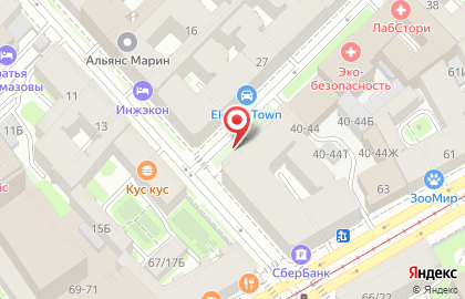 Motor Jeans на улице Достоевского на карте
