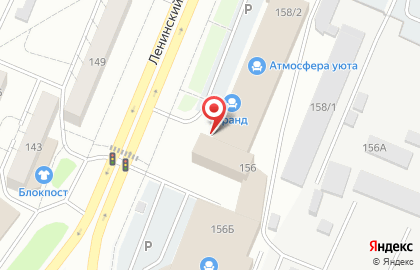 Торгово-сервисная компания Фабрика дверей в Железнодорожном районе на карте