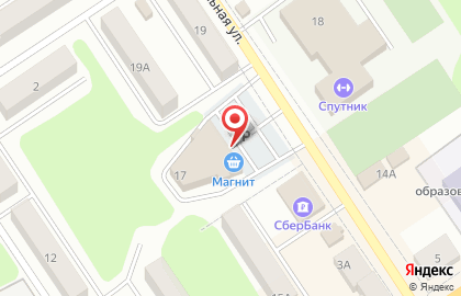 ТЦ Талисман на Школьной улице на карте