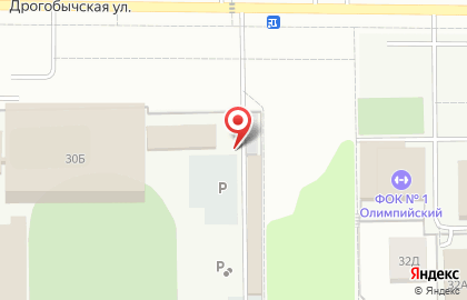 Автостоянка в Ульяновске на карте