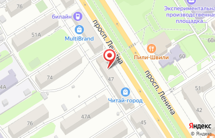 Мастерская ПрофРемонт в Центральном районе на карте