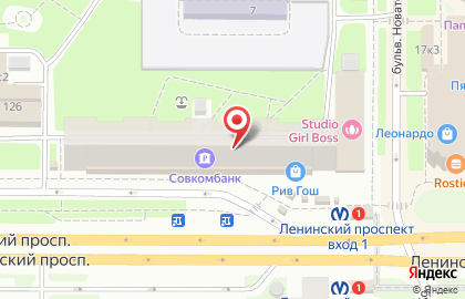Фирменный магазин Великолукский мясокомбинат на Ленинском проспекте, 128 на карте