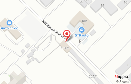 АвтоТон в Советском районе на карте